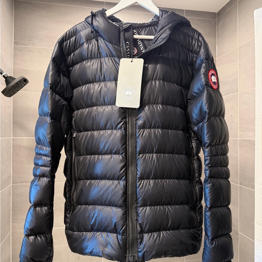 Canada Goose Crofton water repellent packable 750 fill power down hooded jacket